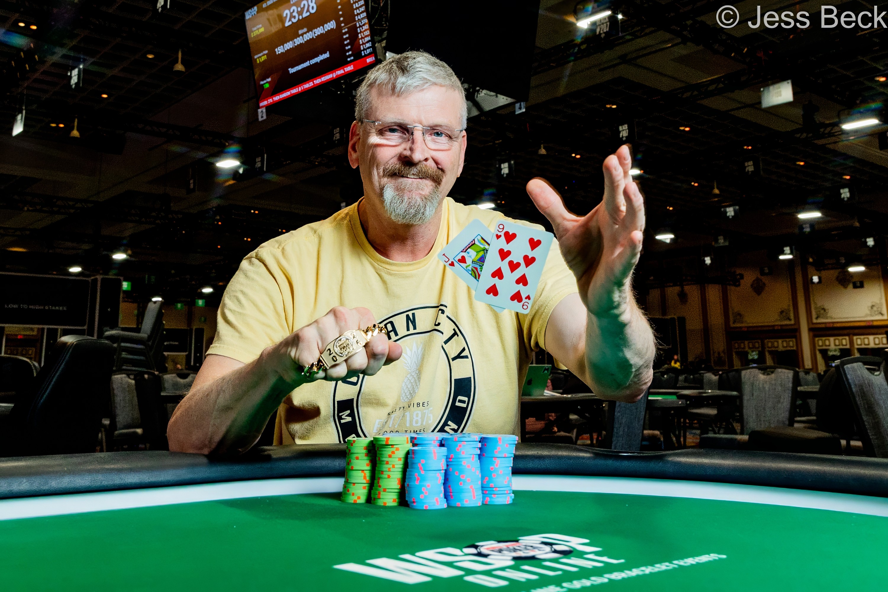 WSOP 2026 이벤트 #3 우승자 제롬 네플, 업계 종사자 대회서 빛났다