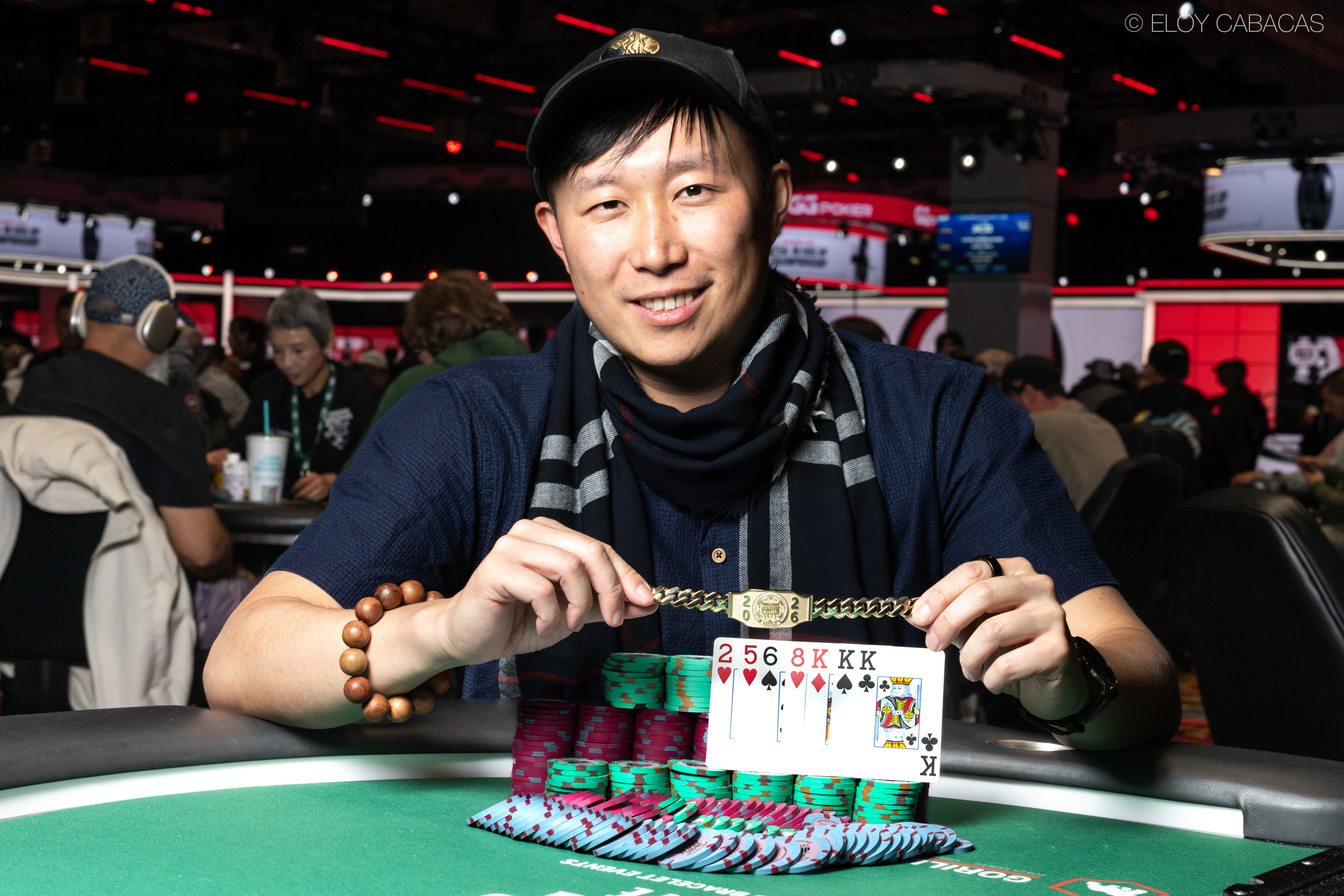 제임스 청, WSOP 첫 번째 브레이슬릿 획득... $1,500 스터드 우승