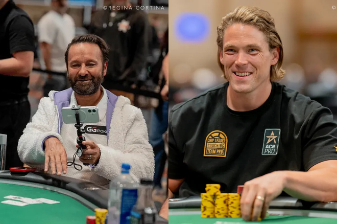 WSOP $600 딥스택 혼합 NLH/PLO, 네그리누와 알렉스 폭센 선두 경쟁