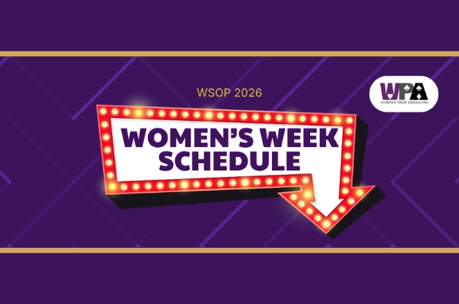 WSOP 여성 위크 2026, 라스베이거스서 개최... \$1,000 Ladies Championship 좌석 추첨 <a href=