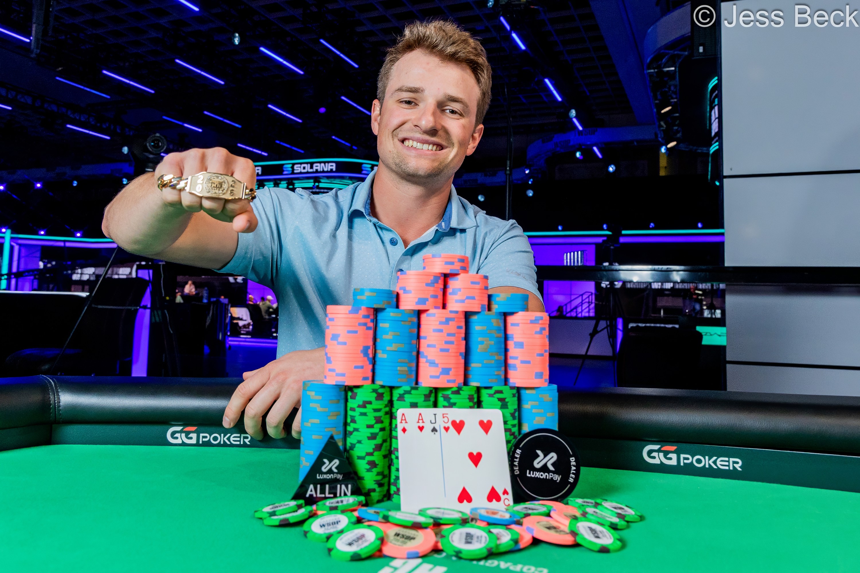 WSOP 첫 브라슬릿 주인공은 <a href=