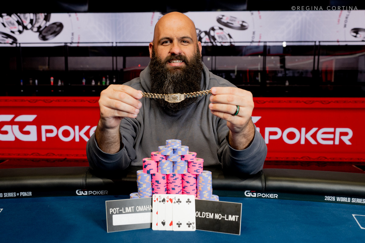 2026 WSOP $600 믹스 이벤트 우승자 브렌트 그레고리, 스타덤 넘치는 결승 테이블 돌파