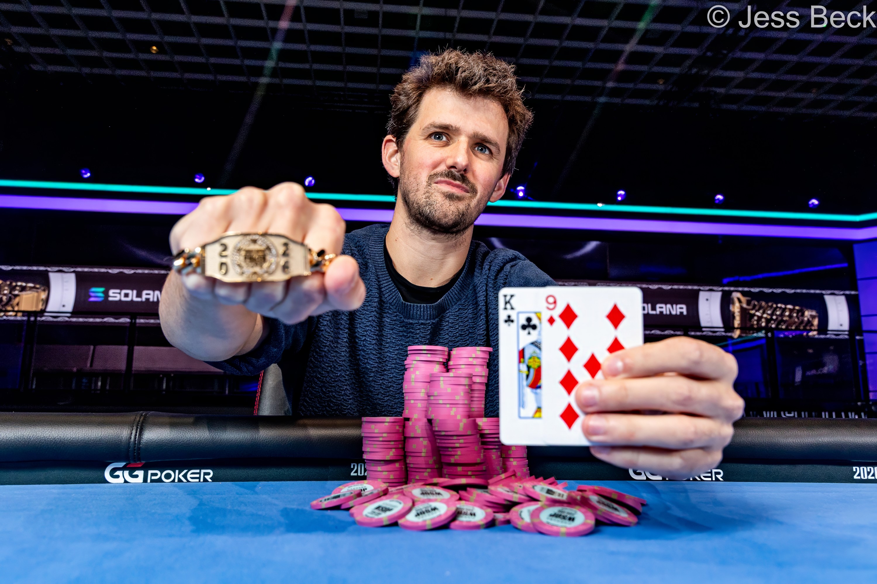 WSOP $800 딥스택에서 매튜 모스의 첫 <a href=